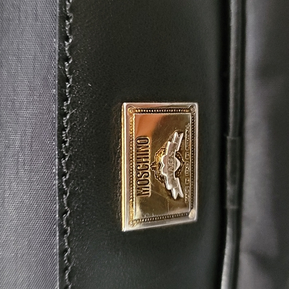 Moschino Redwall vintage black drawstring purse and matching wallet - Picture 11 of 16